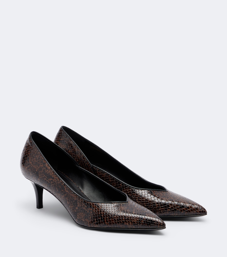 Pumps Pamely aus Leder