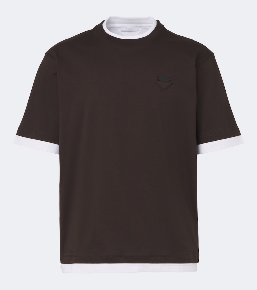 Prada T-shirt en coton 750 €