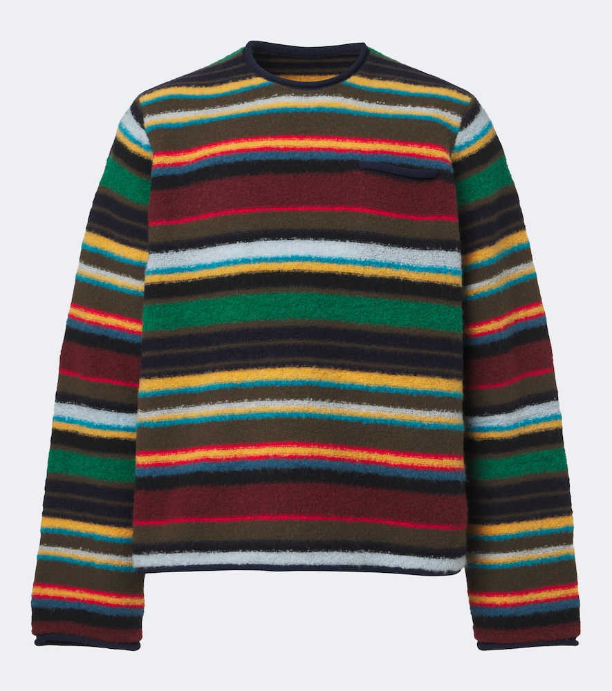 Pullover aus einem Wollgemisch