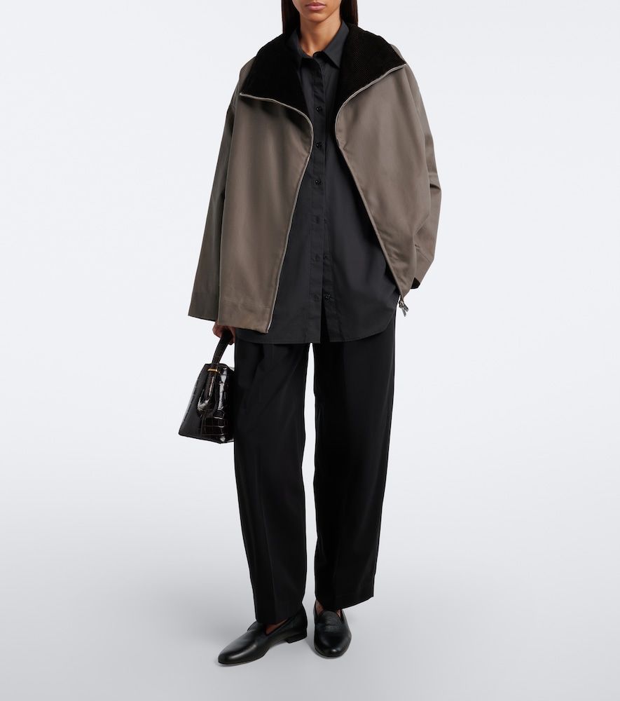 Coated Cotton Jacket