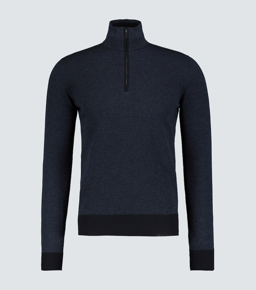 Loro Piana Loro Piana Mezzocollo Roadster cashmere sweater　ロロ ピアーナ メッツォコロ ロードスター カシミア セーター