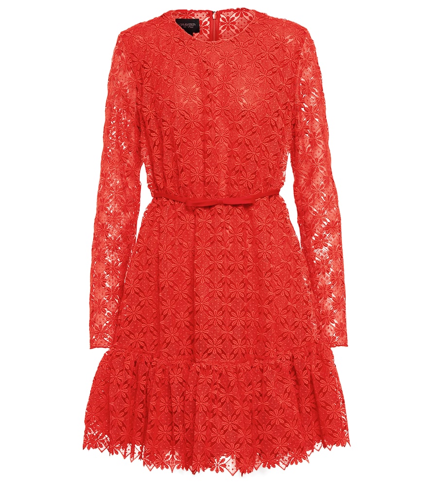 Giambattista Valli Floral lace minidress