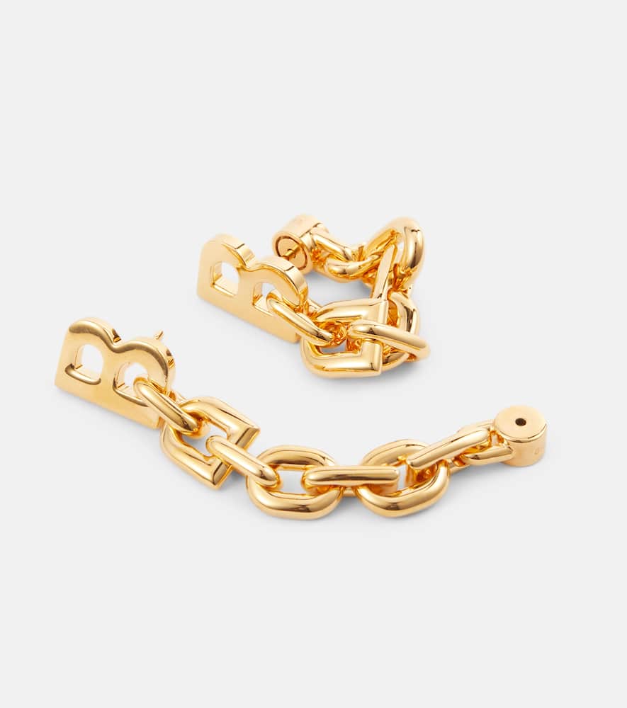 Balenciaga B Chain earrings