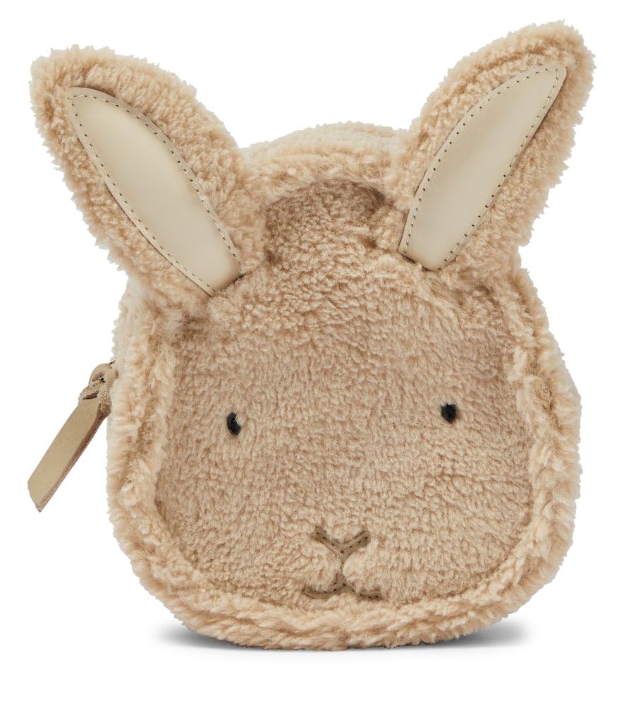 Donsje Kapi faux fur backpack