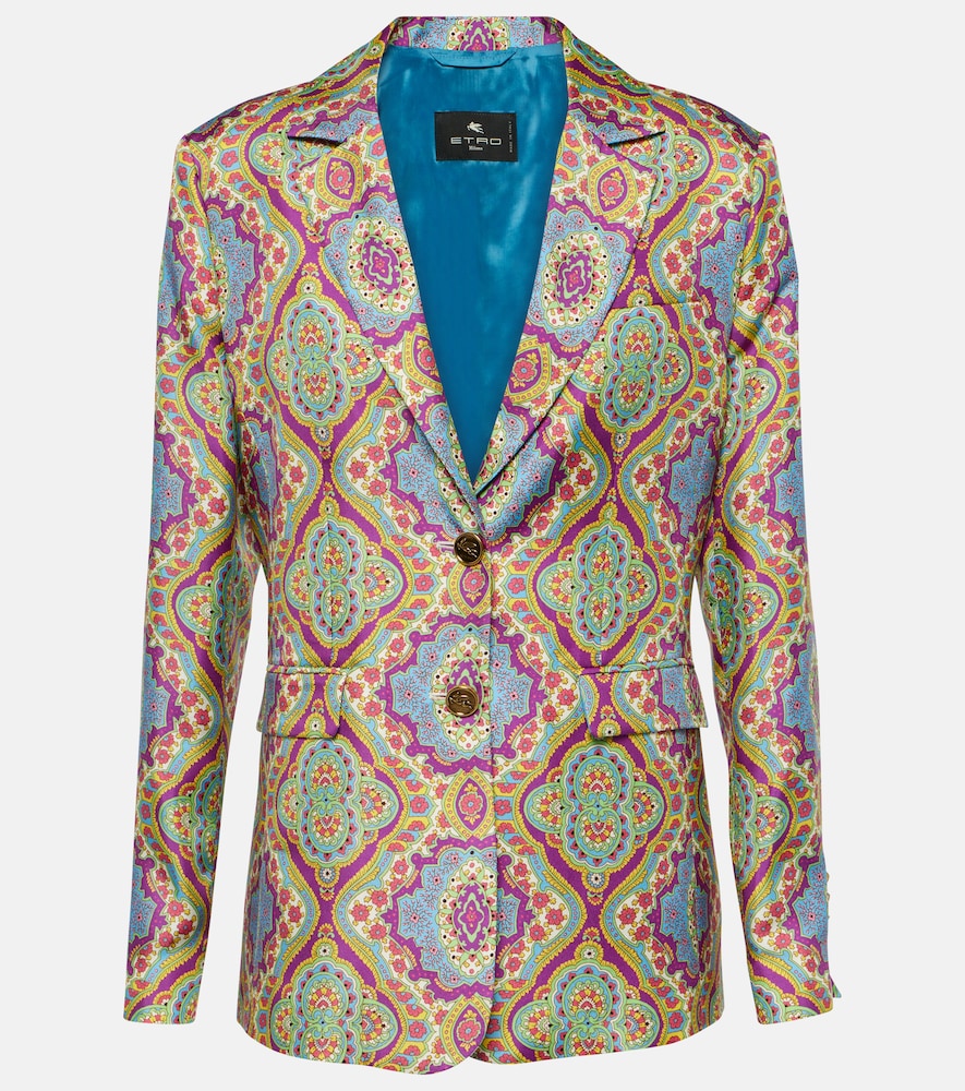 Etro Blazer en soie imprim 1253 €