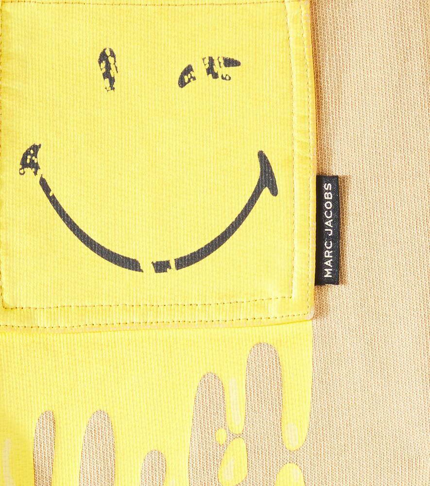 Marc Jacobs X Smileyworld Cotton Jersey Sweatpants In Beige