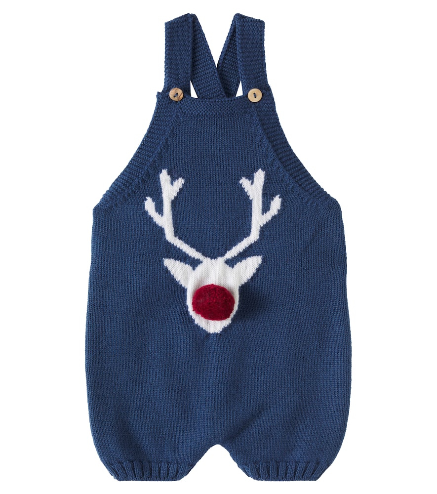 La Coqueta Baby Reno wool overall