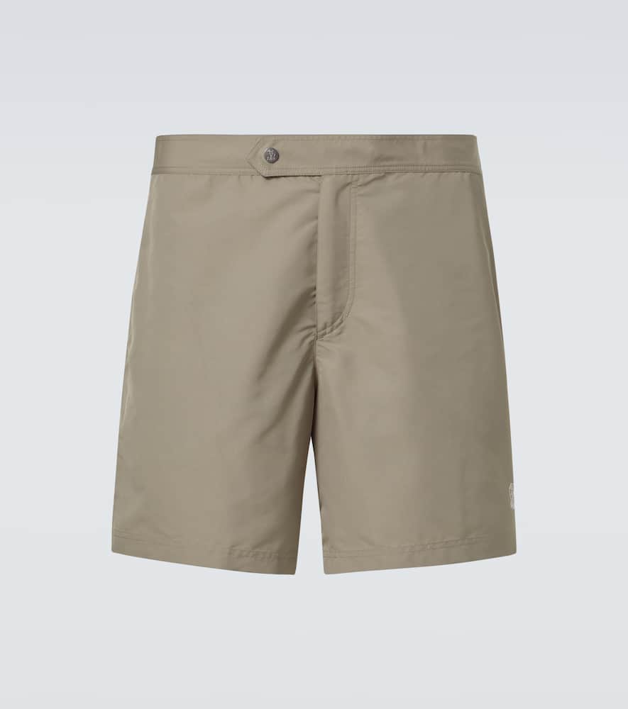 Logo swim trunks