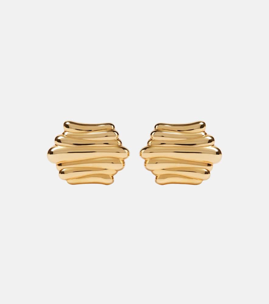 Crema 18kt gold-plated earrings