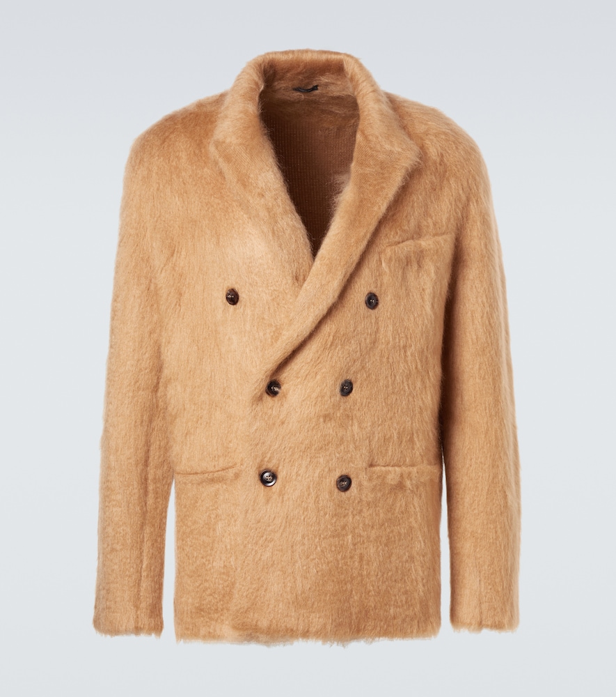 Tom Ford Cashmere, mohair, and silk blazer Tom Ford Cashmere, mohair, and silk blazer