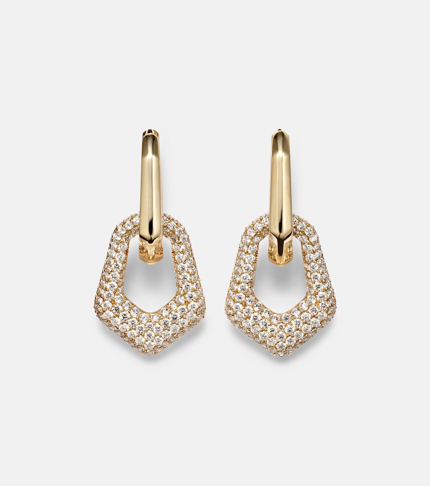 Ananya 18kt gold earrings with diamonds