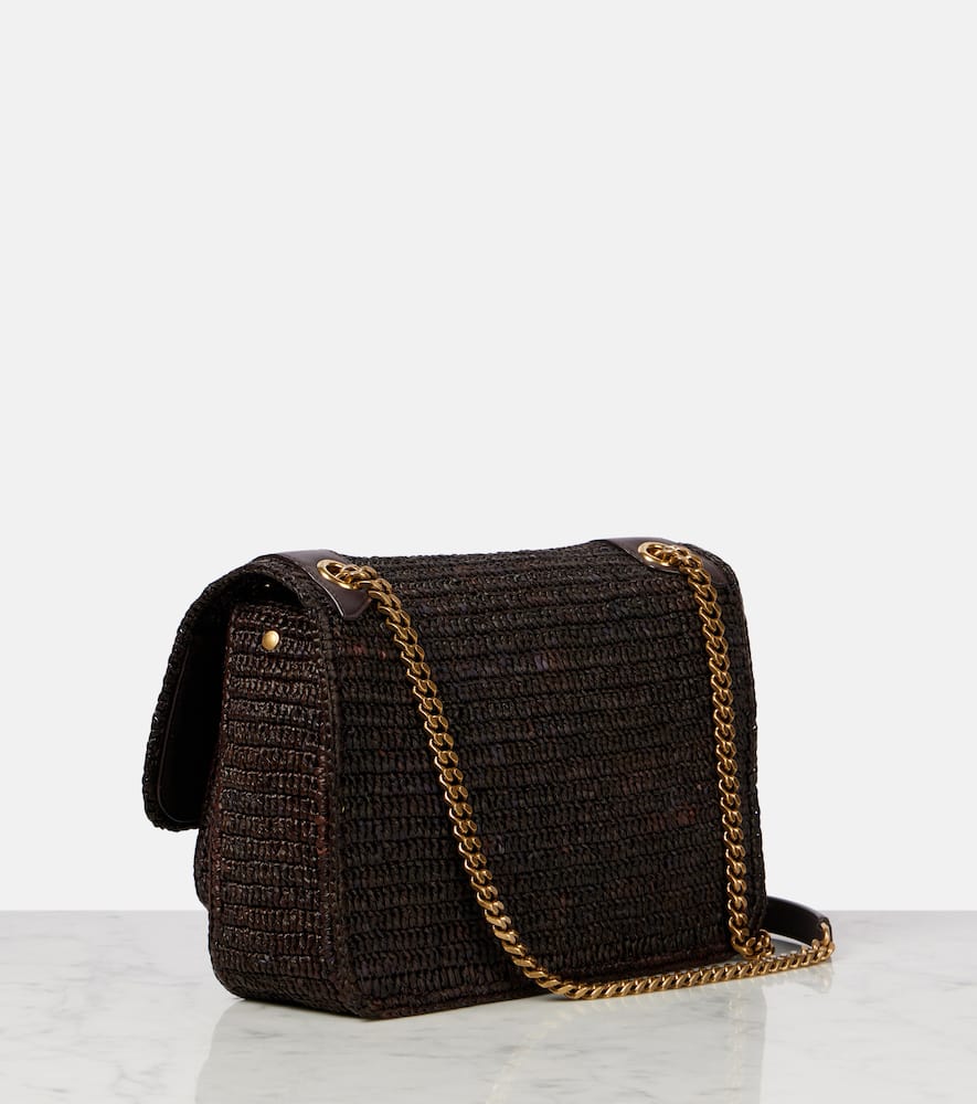 Saint Laurent Niki Medium Raffia Shoulder Bag