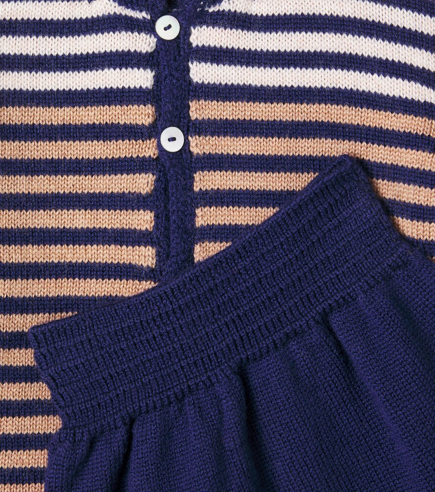  La Coqueta La Coqueta Baby Set Pinto Aus Cardigan Und Hose 