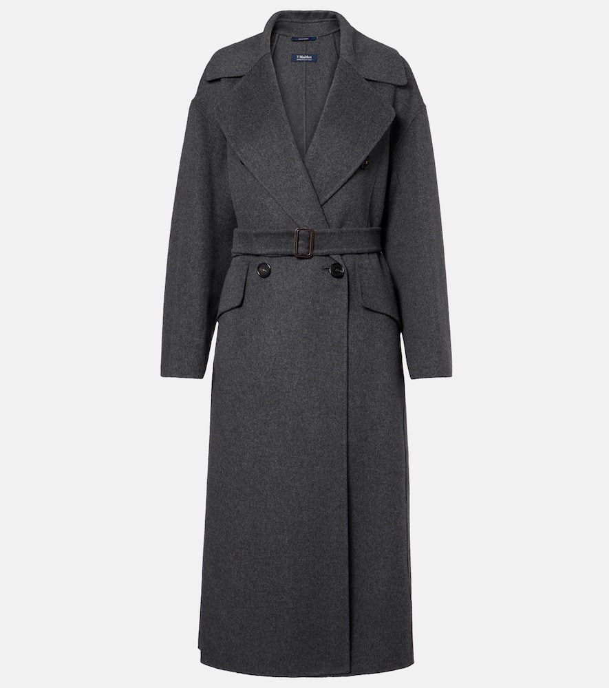 'S Max Mara Belted virgin wool coat