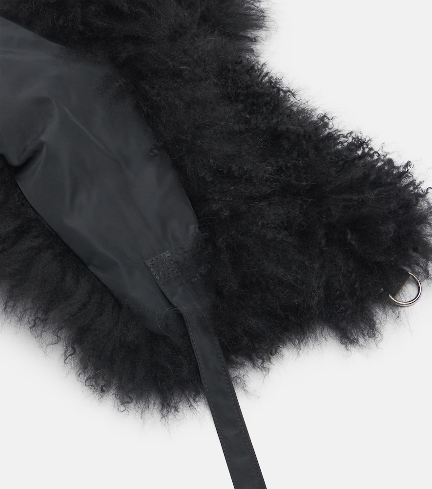  Yves Salomon Yves Salomon Mütze Mit Shearling 