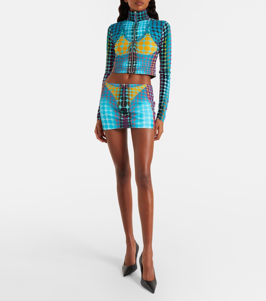  Jean Paul Gaultier Jean Paul Gaultier Re-edition Printed Top 