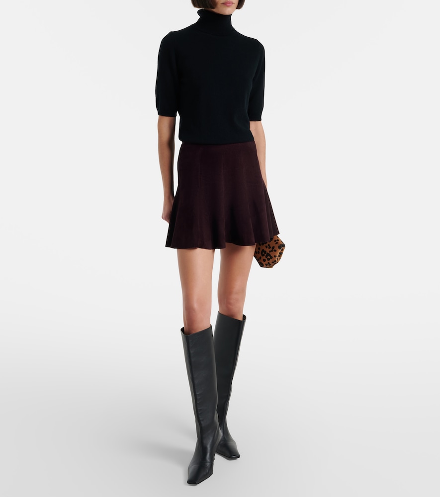  Stouls Stouls Minirock Mila Aus Veloursleder 
