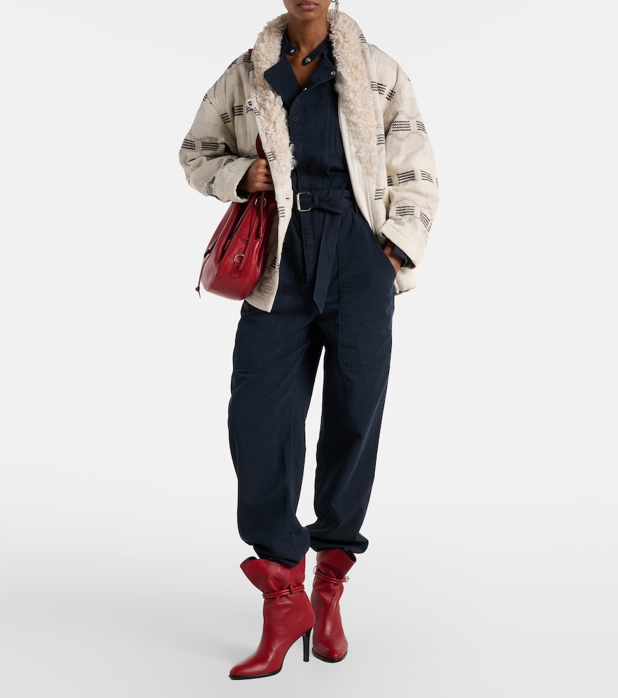 Marant Etoile Nessime cotton and linen jumpsuit