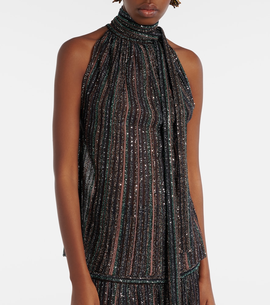  Missoni Missoni Top Aus Strick Mit Pailletten 