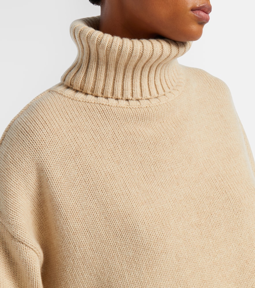  Extreme Cashmere Extreme Cashmere Rollkragenpullover N°434 crop xtra Aus Kaschmir 