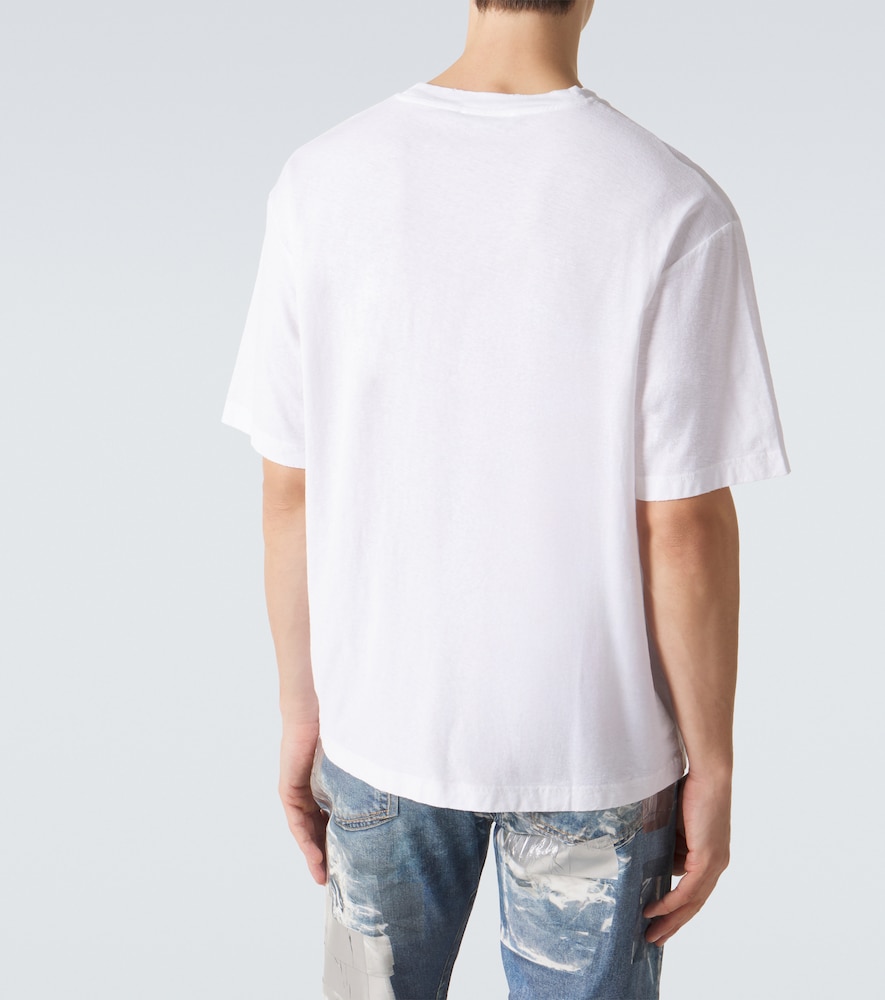  Acne Studios Acne Studios T-shirt Aus Einem Baumwollgemisch 