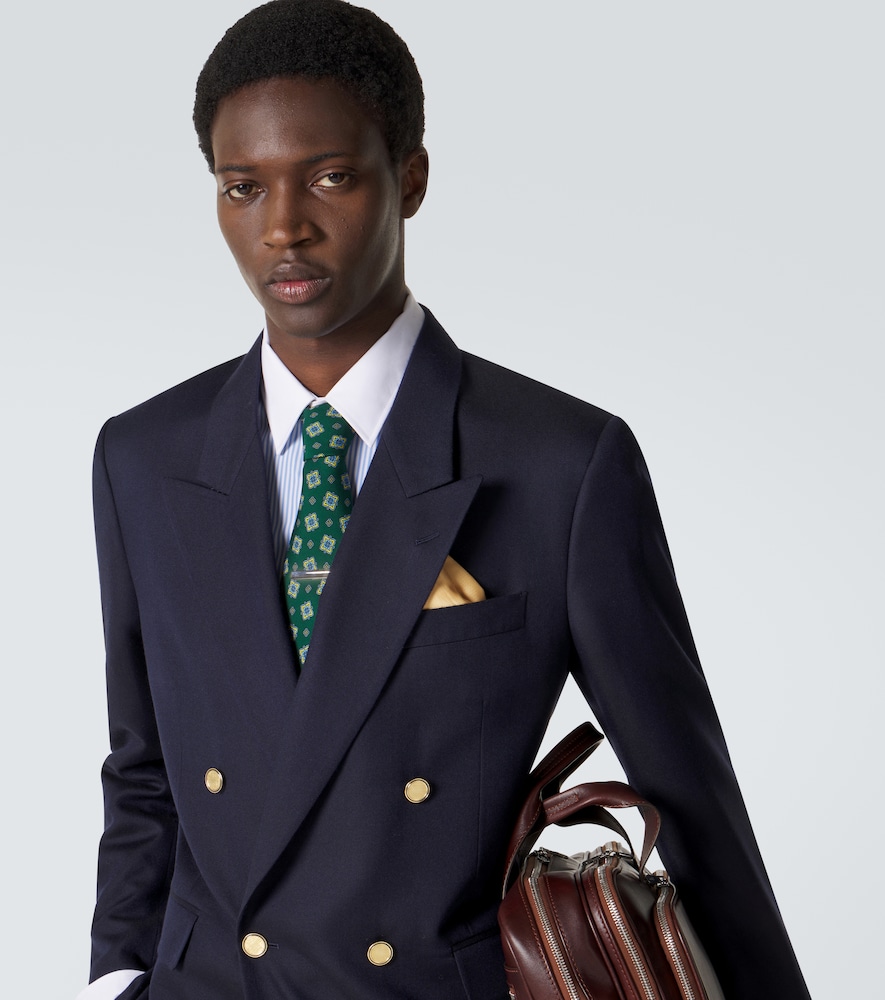  Dunhill Dunhill Printed Silk Tie 