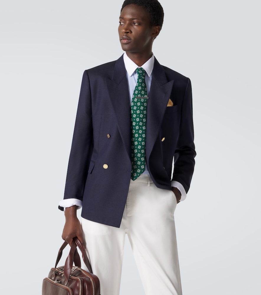  Dunhill Dunhill Printed Silk Tie 