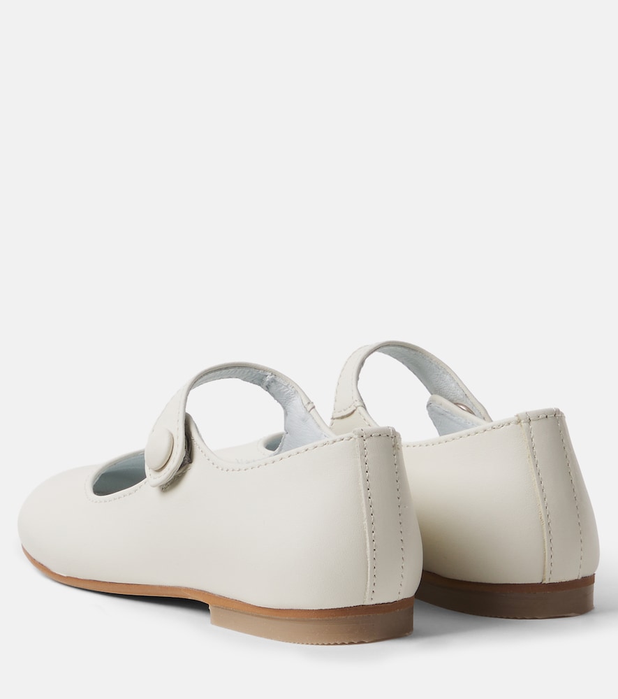  Pepa London Pepa London Leather Mary Jane Flats 