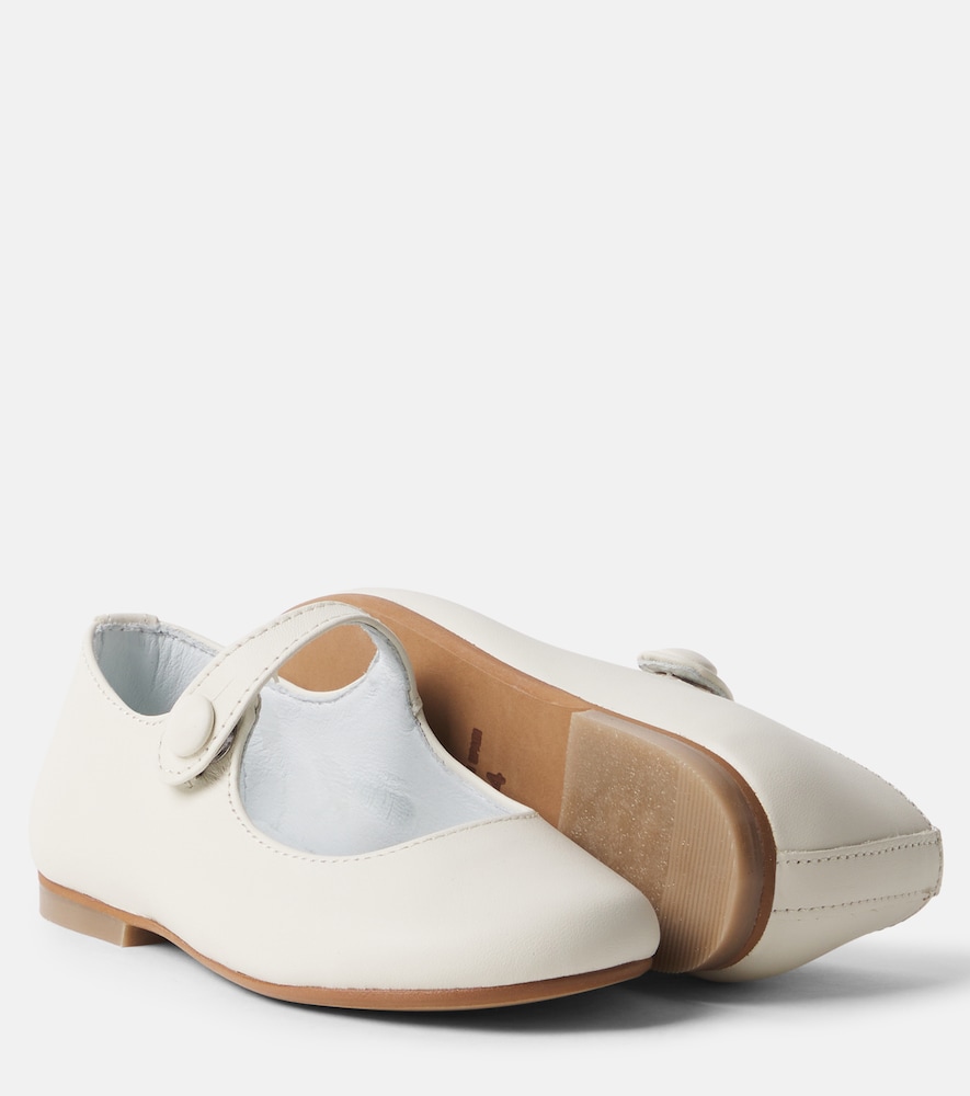  Pepa London Pepa London Leather Mary Jane Flats 
