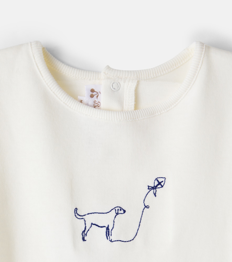  Bonpoint Bonpoint Baby Set Fanilo Aus T-shirt Und Shorts 