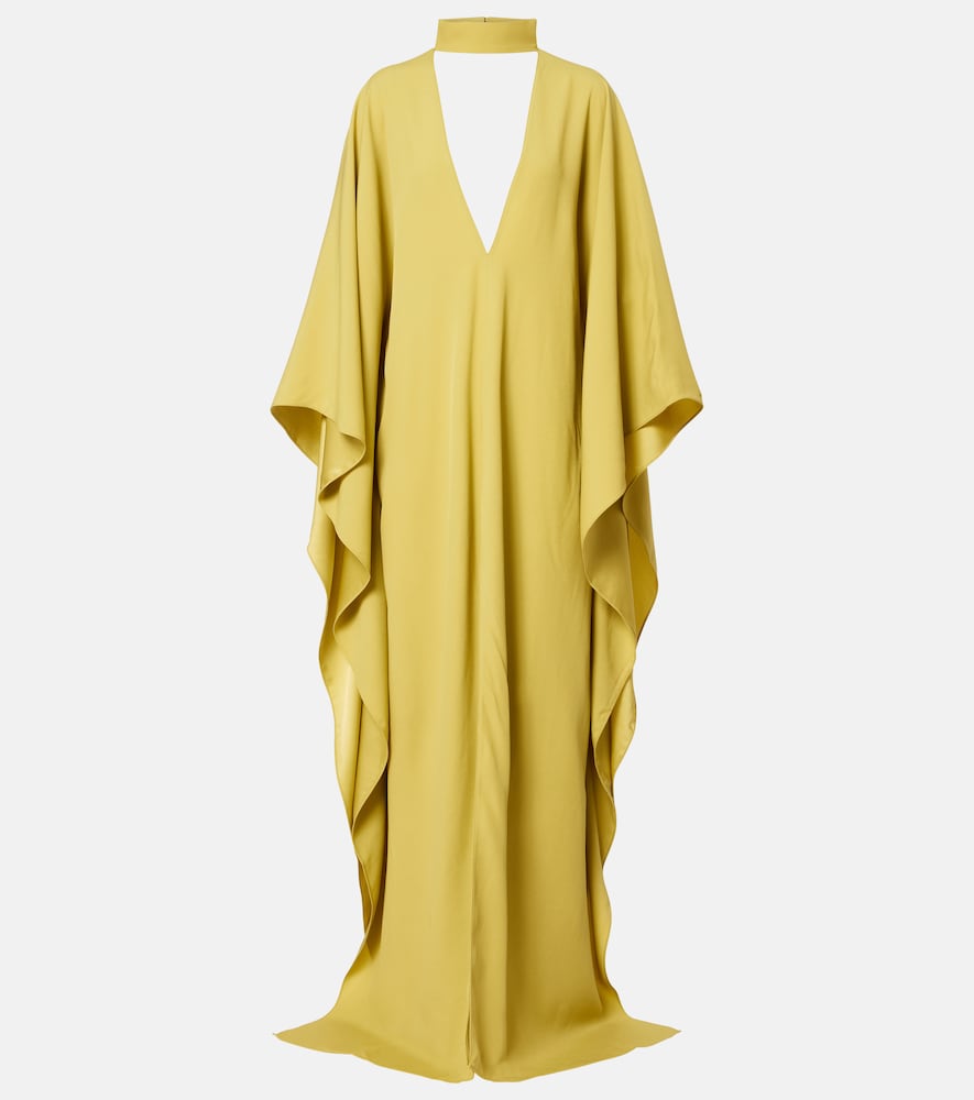 Taller Marmo Women's Yellow Ooo Crepe Cady Kaftan