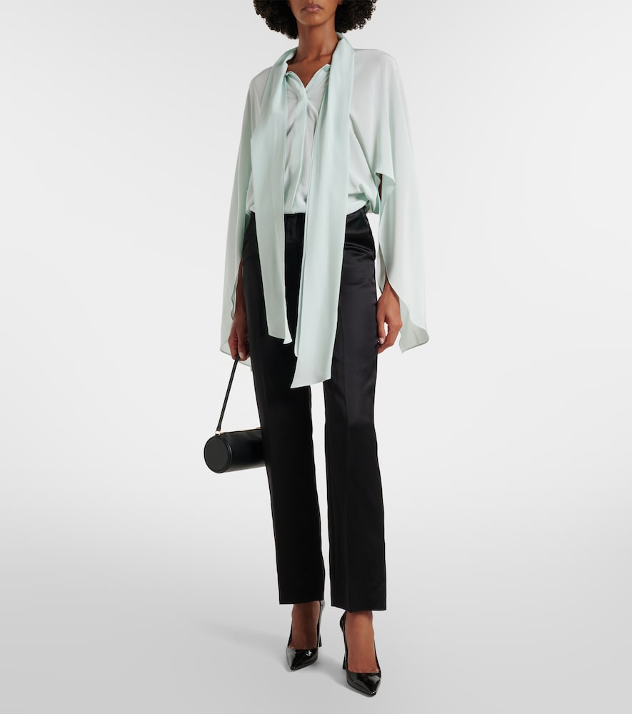 Tie-Neck Blouse