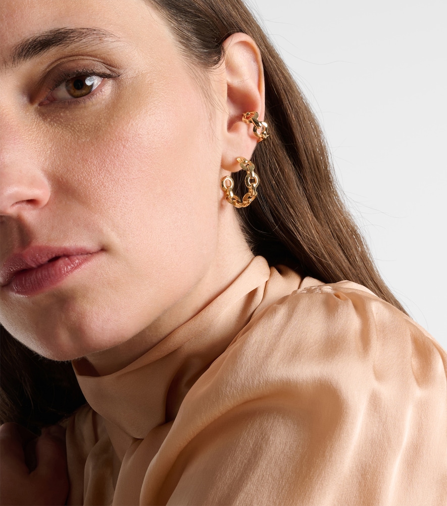 Jennifer Fisher Set of 2 14kt gold-plated ear cuffs