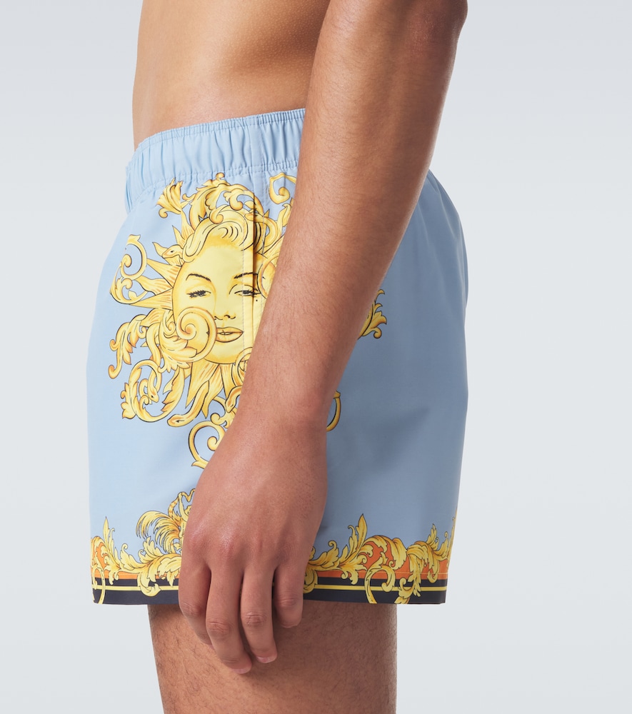  Versace Versace Printed Swim Trunks 