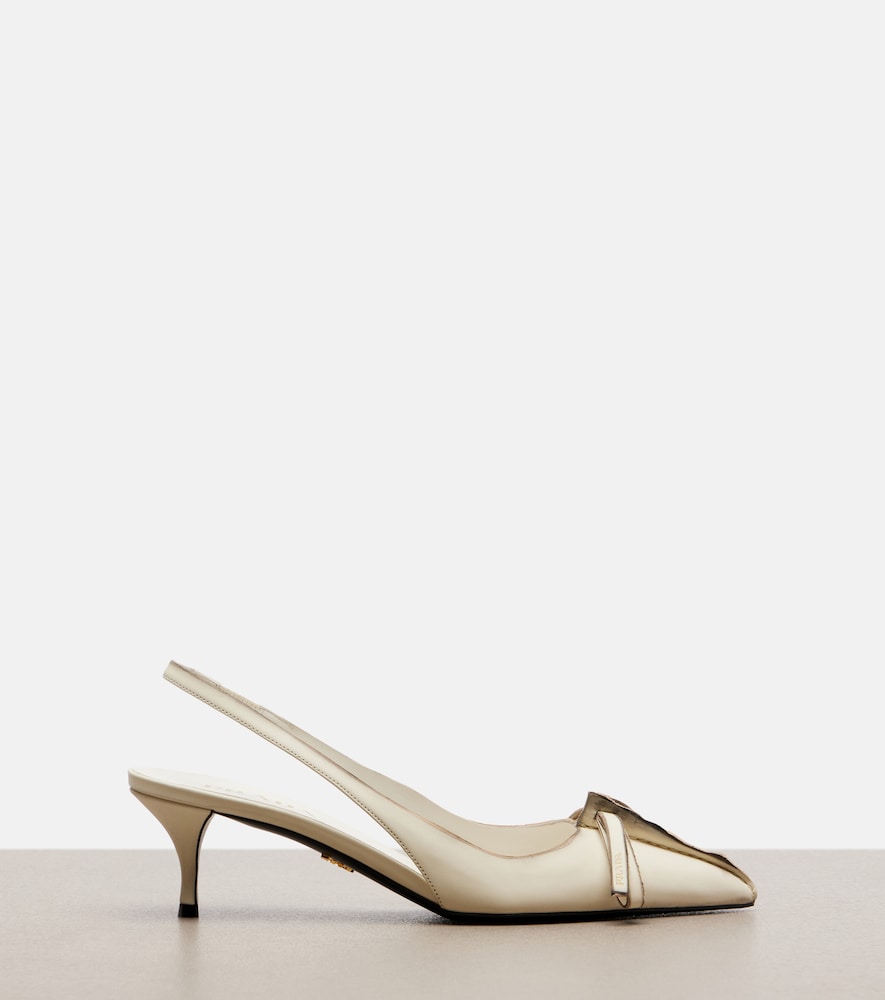  Prada Prada Slingback-pumps Aus Leder 