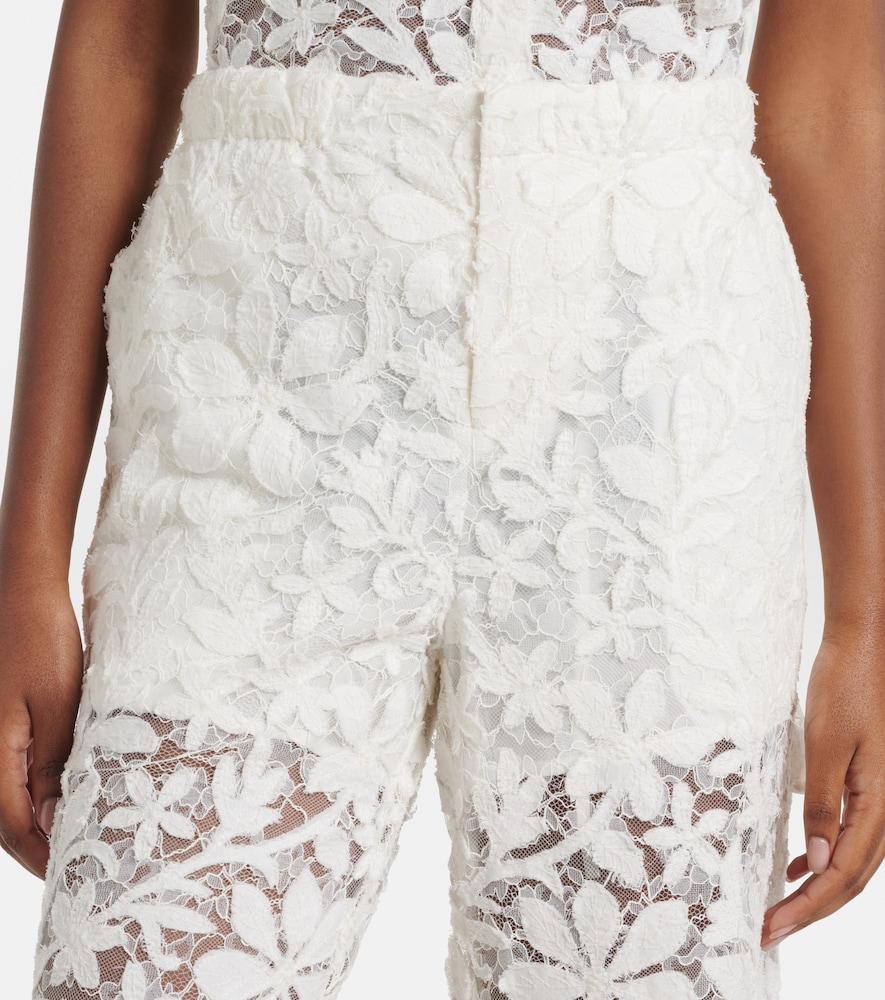  Simkhai Simkhai Floral Lace Straight Pants 