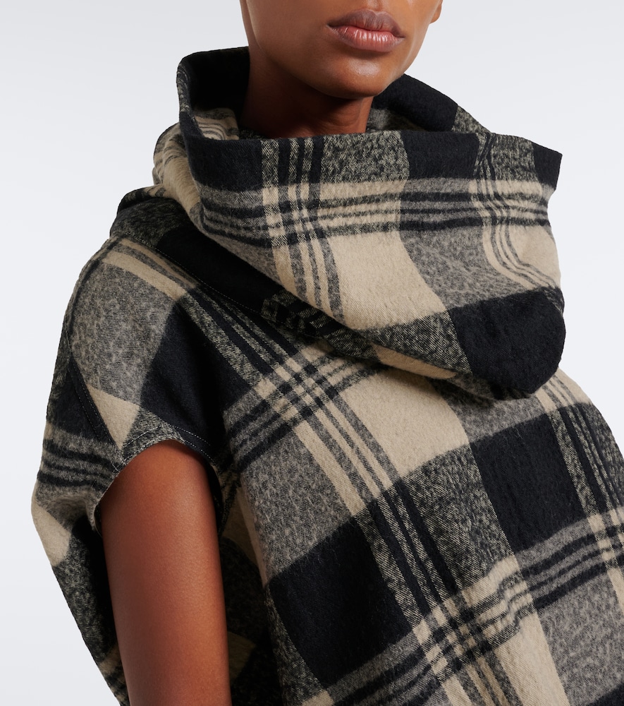 Floating Checked Cotton And Top