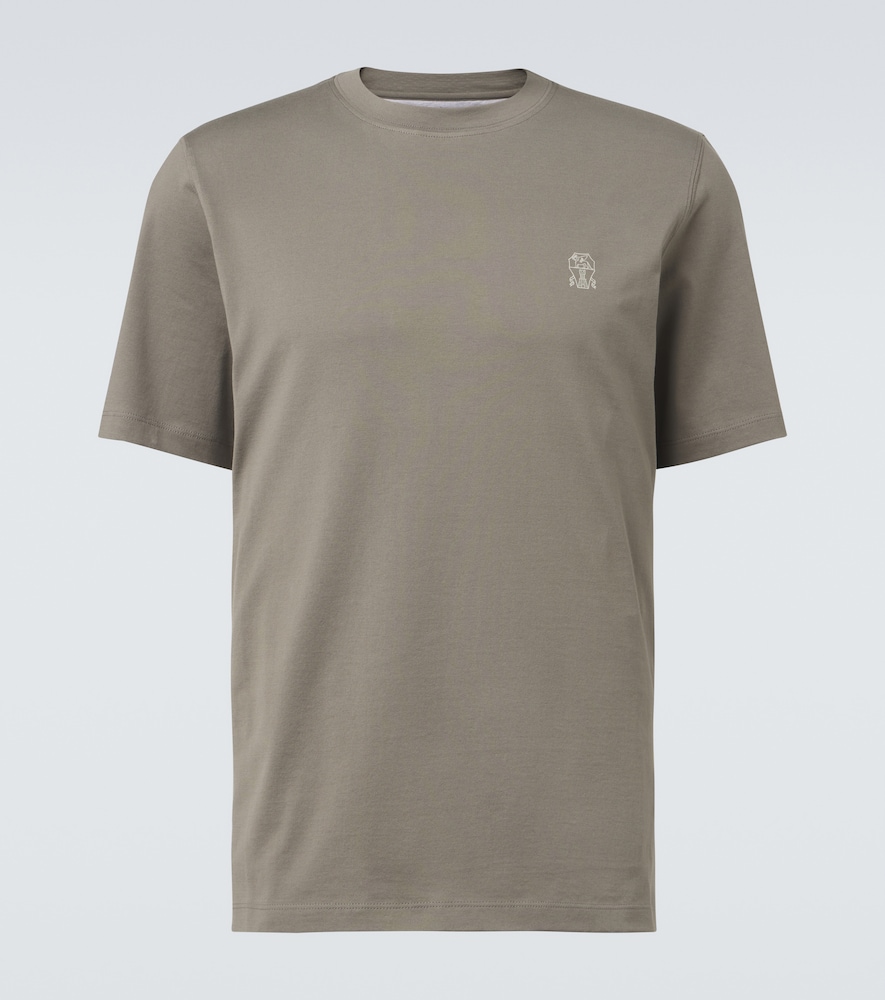 T-Shirt aus Baumwoll-Jersey