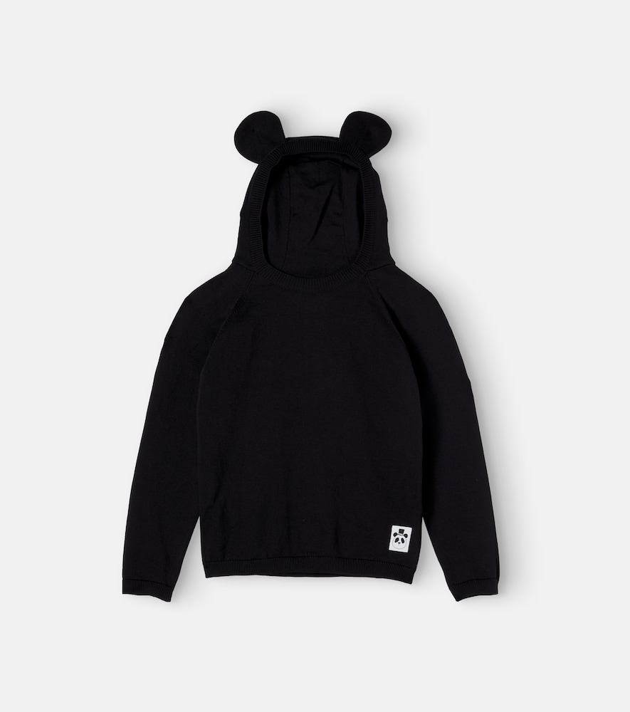 Hoodie aus einem Baumwollgemisch