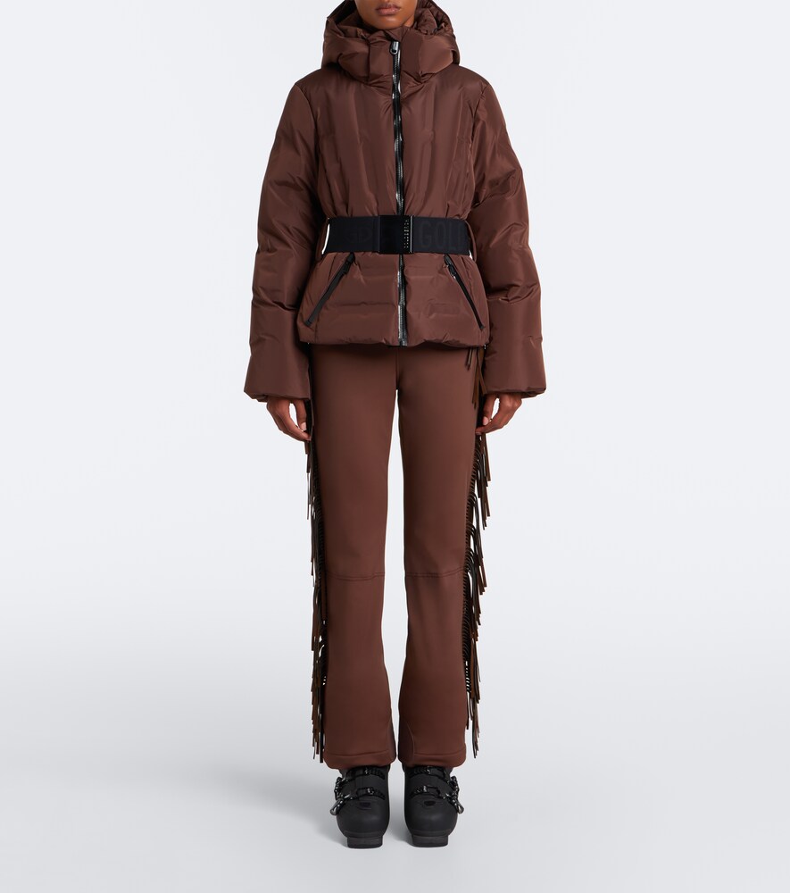 Umi Belted Hooded Ski Jacket