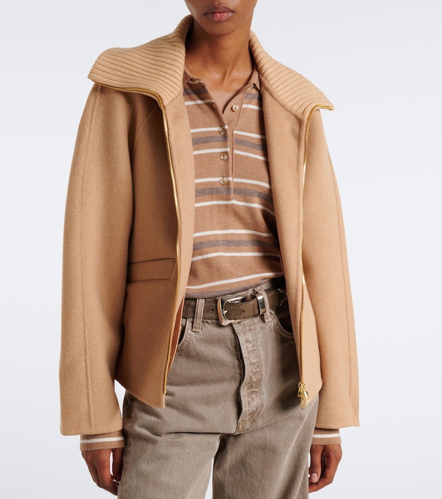 Mayra Striped Polo Sweater