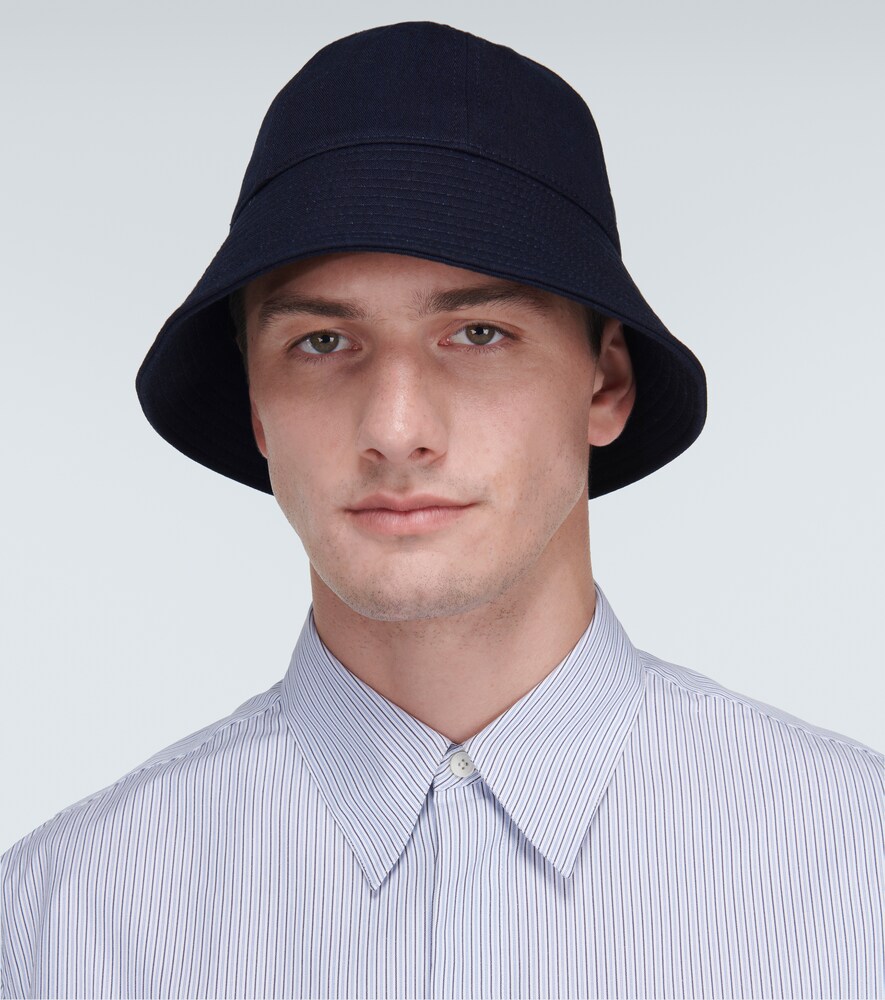  Jil Sander Jil Sander Cotton Bucket Hat 