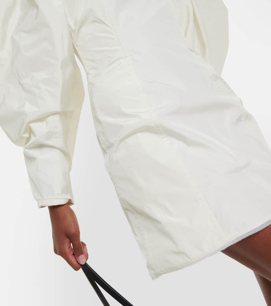 Shop Jacquemus Off-shoulder Minidress In White