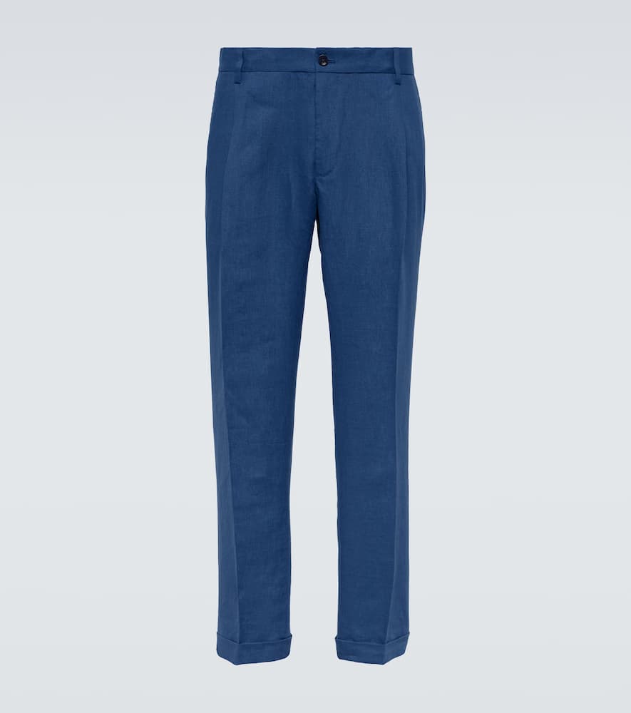 Dolce & Gabbana Linen slim pants
