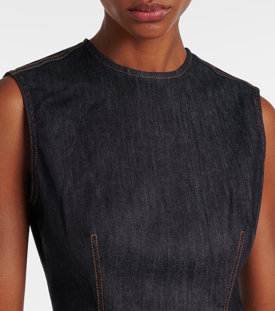  Acne Studios Acne Studios Denka Denim Midi Dress 