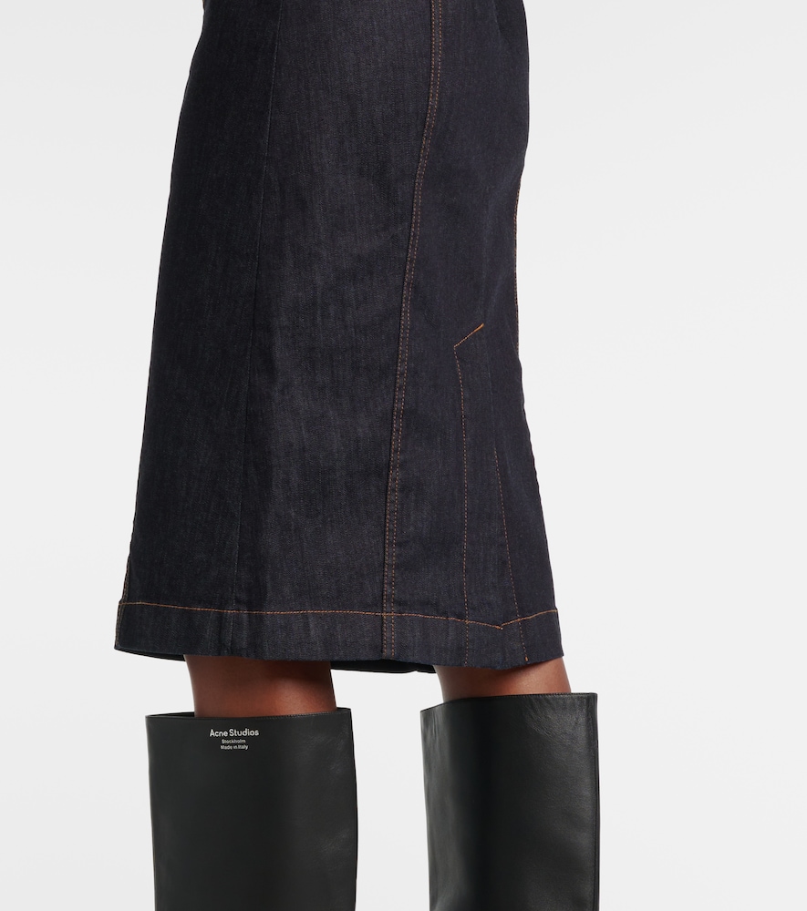  Acne Studios Acne Studios Denka Denim Midi Dress 