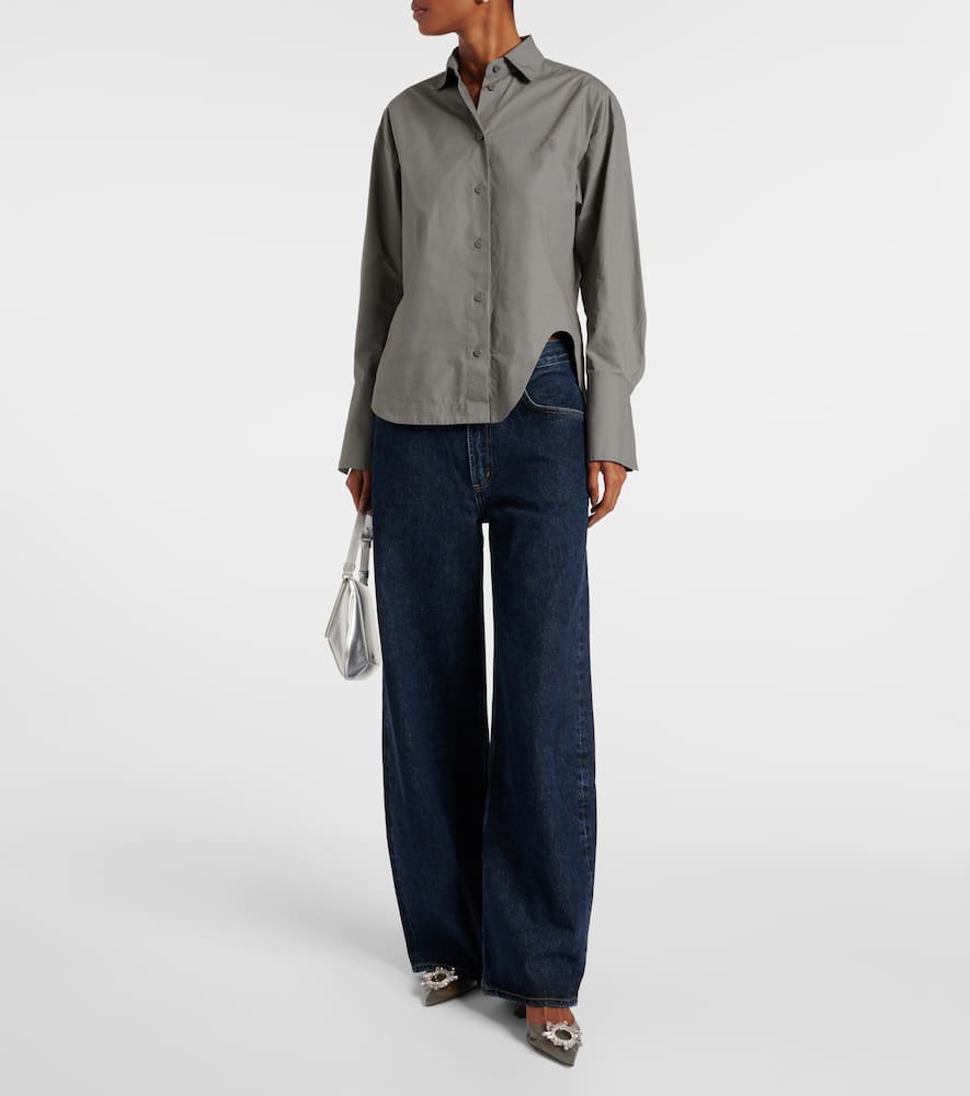 AMINA MUADDI BEGUM GLASS 70 PVC SLINGBACK PUMPS