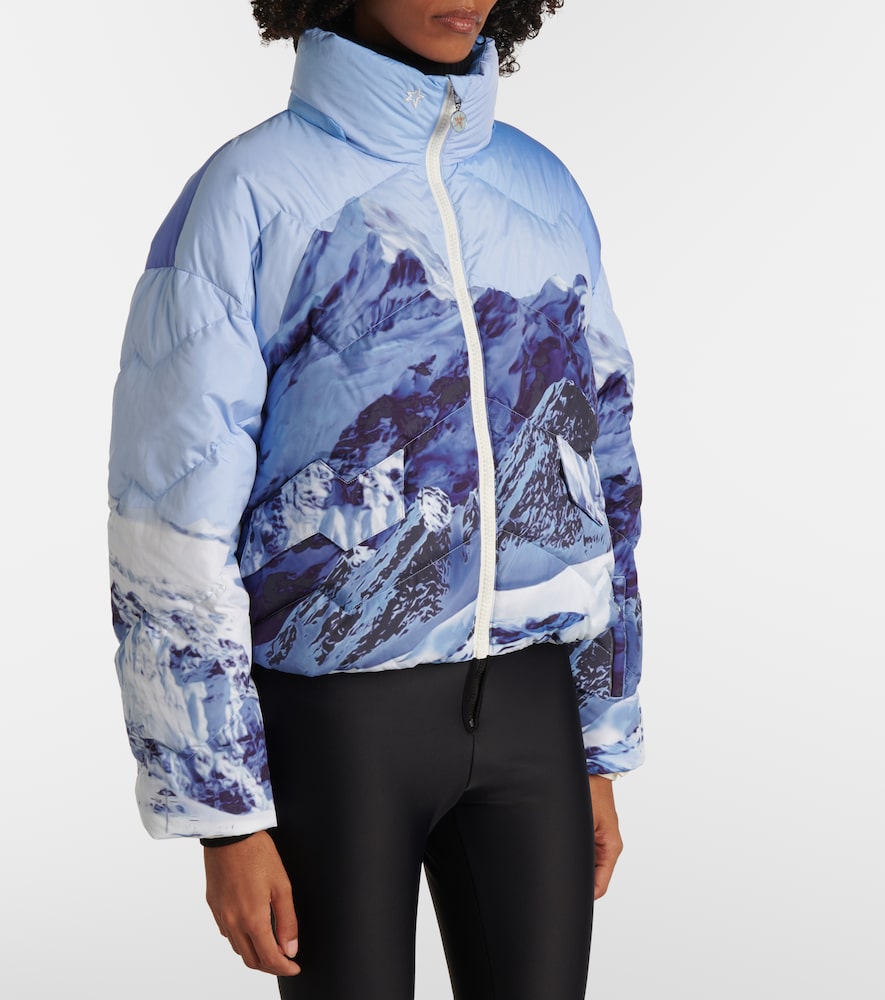  Perfect Moment Perfect Moment Mountain Printed Down Jacket 