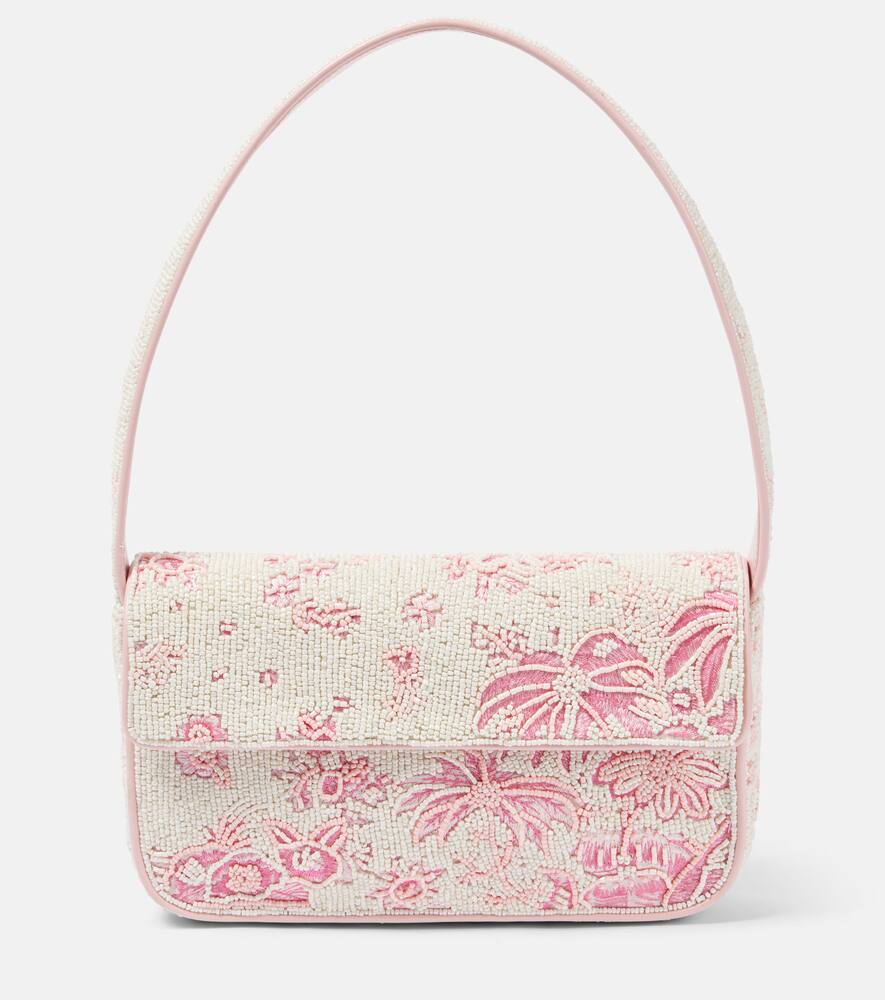 Staud Tommy beaded shoulder bag