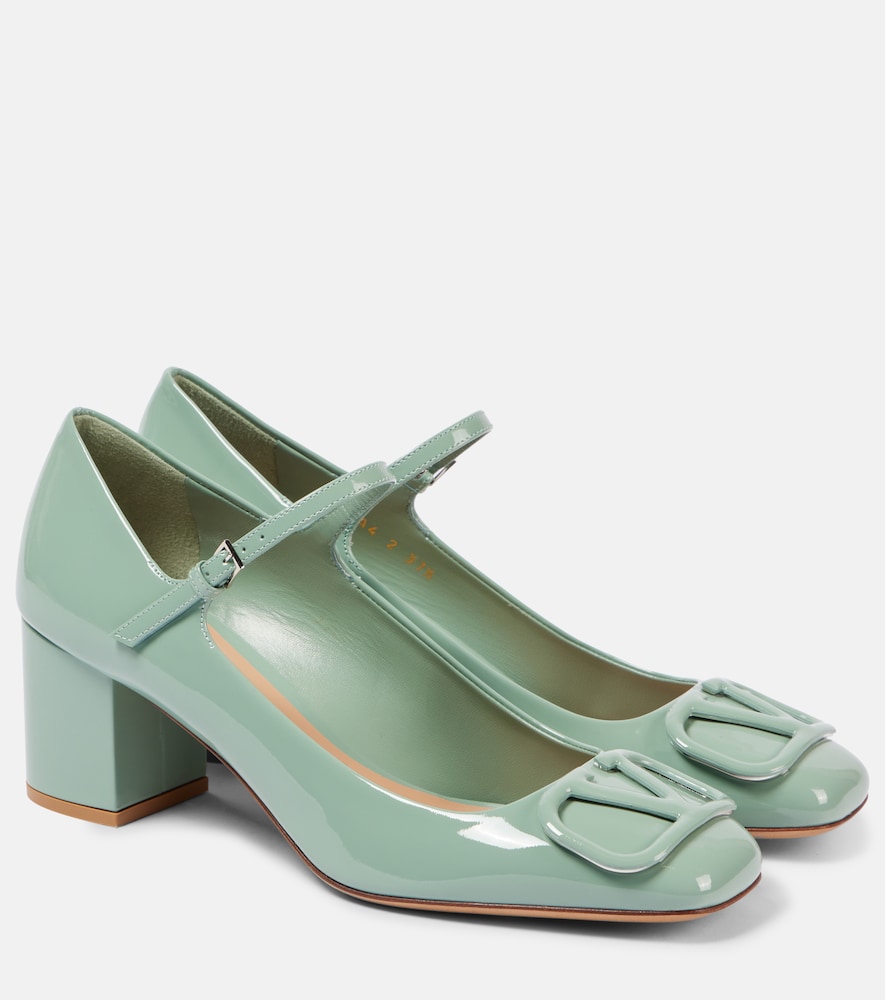 Valentino Garavani VLogo Signature 60 patent leather pumps